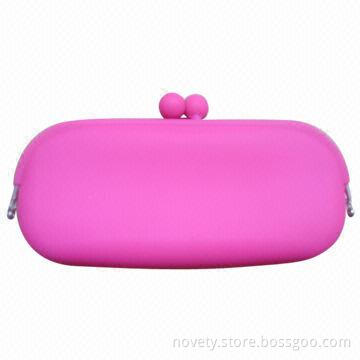 Silicone Glasses Case and Bag , Colorful Printing on Silicone Surface are Welcome